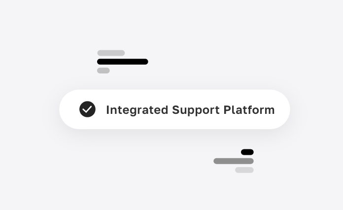 Built In Support Platform